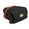 Tourbon Black Canvas Bike Saddle Bag