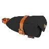 Tourbon Black Canvas Bike Saddle Bag