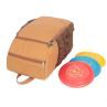 Tourbon Canvas Golf Sport Bag Golf Frisbee Bag