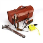 Geantă deluxe pentru scule din piele