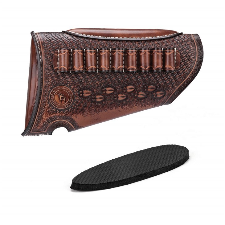 Rifle Buttstock Cheek Rest Ammo Shells Suport pentru cartușe